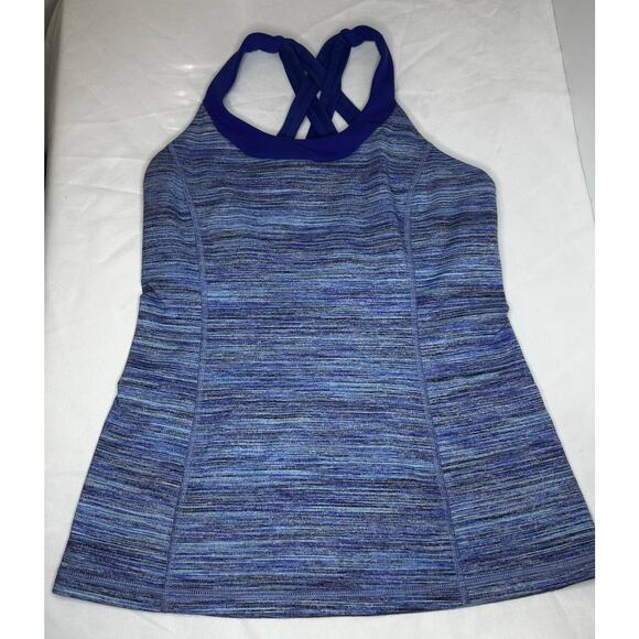 lululemon athletica Blue Strappy Tank Top - Picture 6 of 8